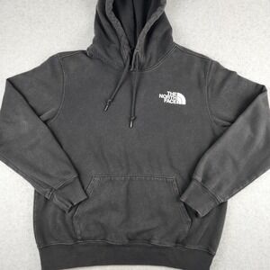 The North Face Pullover Hoodie Men's Medium M Never Stop Exploring Black